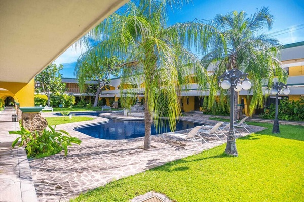 Outdoor pool