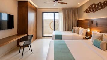 Luxury Villa, Ocean View | In-room safe, laptop workspace, blackout drapes, WiFi (free)