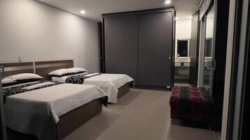 4 dormitorios, wifi gratis, ropa de cama y accesible en silla de ruedas