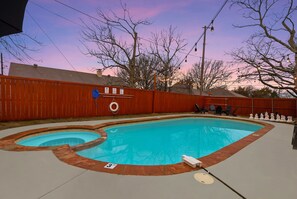 Outdoor pool - Luxury Living w/ Backyard Pool Oasis (Midlothian)