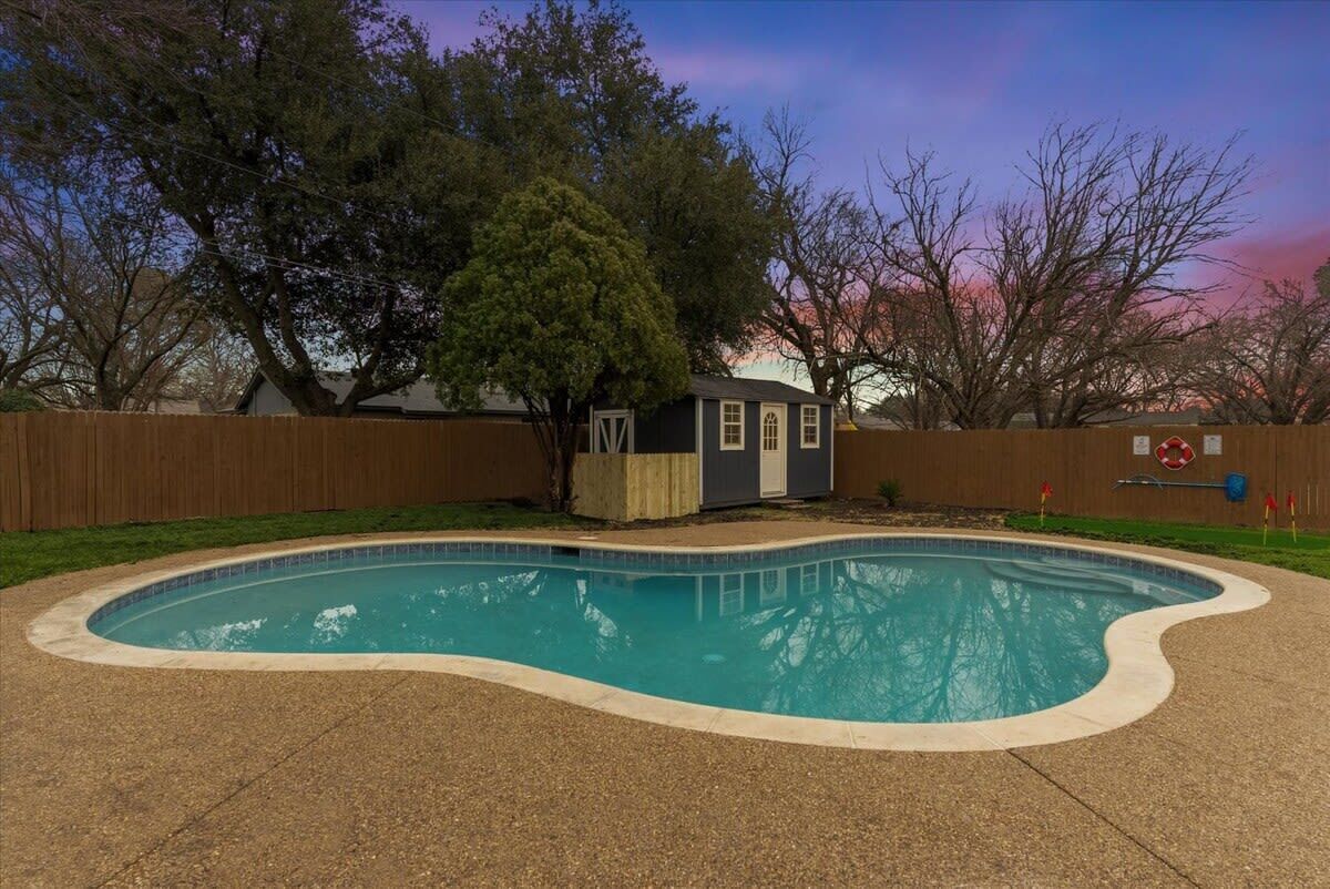 Outdoor pool
