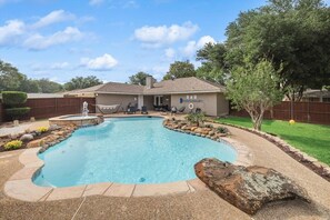 Pool - Relaxing Texas Retreat, 4BR w Pool & Dream Kitchen (DeSoto)