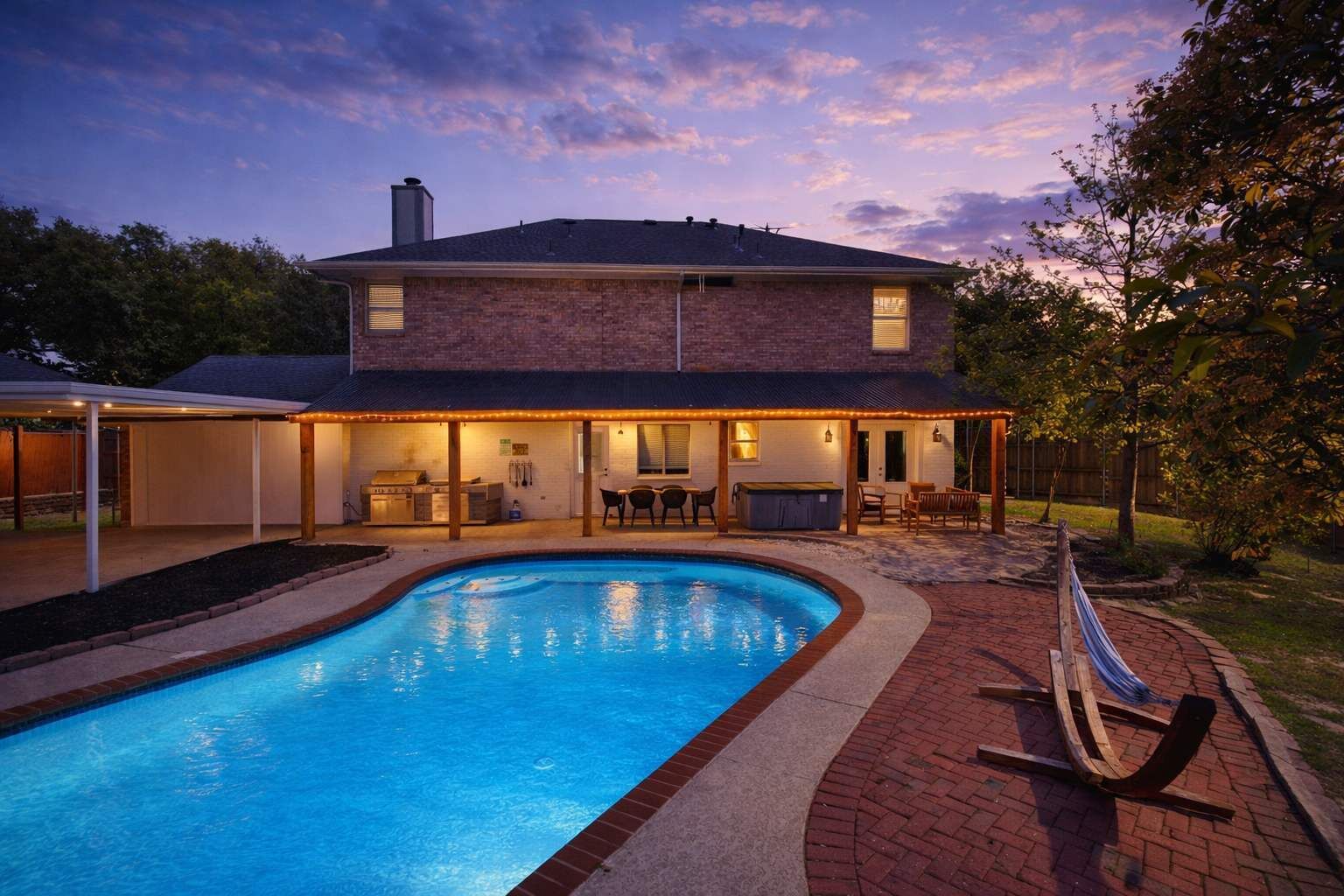 Outdoor pool