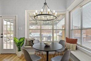 House, Multiple Beds, Pool Access, Pool View (Windmere) | Dining - Stylish, Spacious, Convenient - 6-bd/2.5-ba + Pool (Fort Worth)
