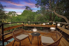 Ferienhaus, Mehrere Betten, Poolzugang, Poolblick (Nokomis) | Terrasse/Patio
