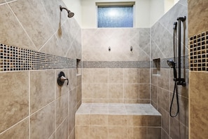 House, Multiple Beds, Pool Access, Pool View (Liberty Grove) | Bathroom - Lakefront Mansion With Pool and Cinema (Wylie)