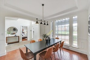 House, Multiple Beds, Pool Access, Pool View (Angelina) | Dining - Creekside Charm w/ Pool, Backyard Oasis, Patio (Plano)