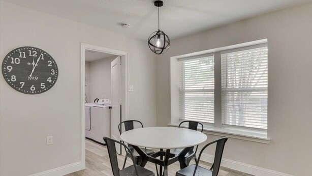 House, Multiple Beds, Hot Tub, Pool View (Amy) | Dining - Gorgeous Sunny Home for Big Groups w/ Private Pool (Garland)