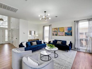 Living area - The Best of DFW - Pool, Hot Tub, Cinema Room (Fort Worth)