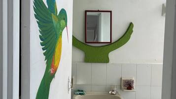 Shared Dormitory, 1 Bedroom, Balcony, City View | Bathroom
