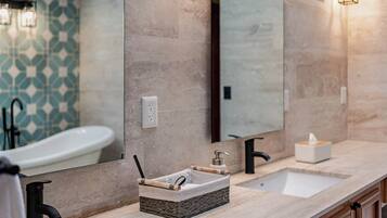 Shower, hair dryer