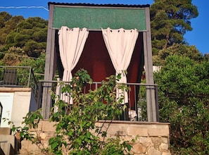 Studio (Studio with Terrace and Sea View) | Balcony - Green House (Mljet)