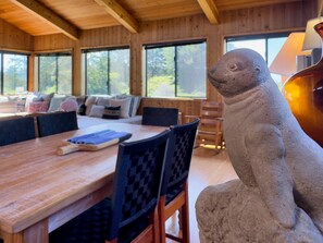 Interior - Sea View | Hot Tub, Ocean Views, Private Courtyard (Sea Ranch)