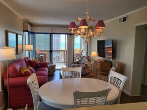 Smart TV - Dunescape Villas 251: Coastal Charm Meets Stunning 2nd-Floor Oceanfront Views (Pine Knoll Shores)