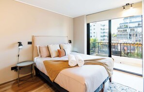 1 bedroom, desk, iron/ironing board, WiFi - HOM l A/C l Providencia l Parking l Wifi l Metro (Providencia)