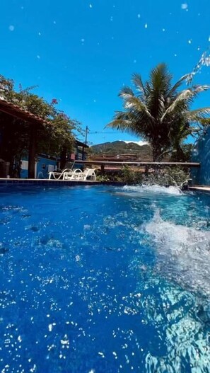 Economy Suite, 1 Double Bed | Pool
