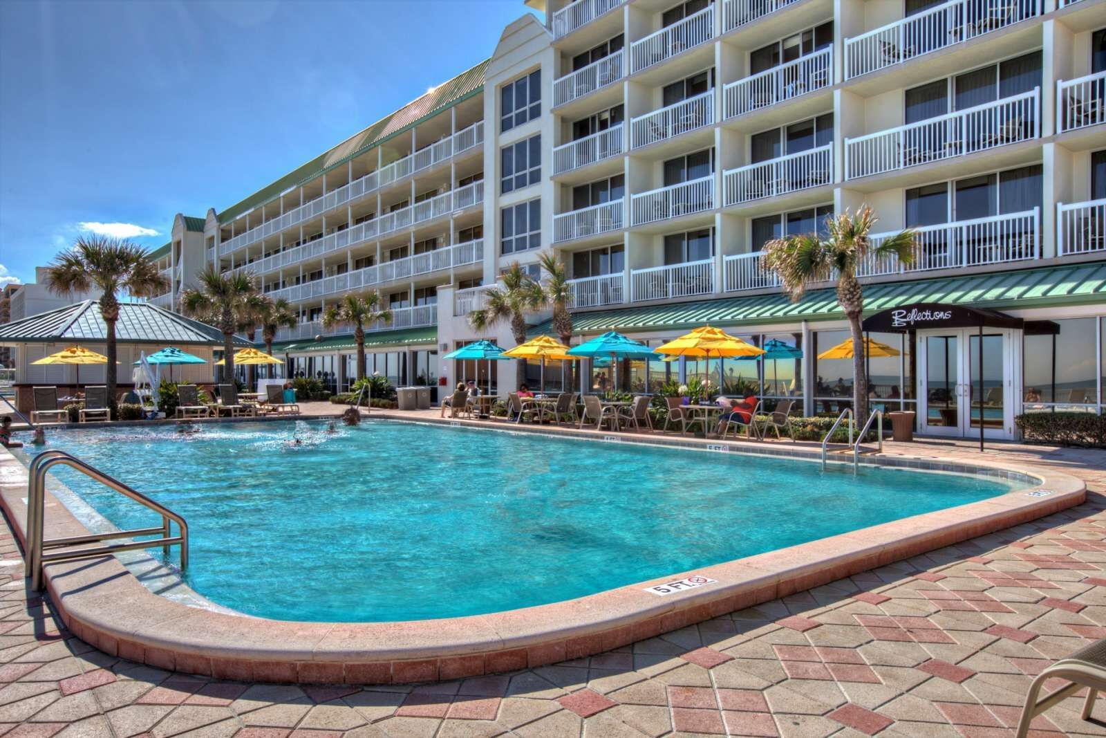 Indoor pool, outdoor pool