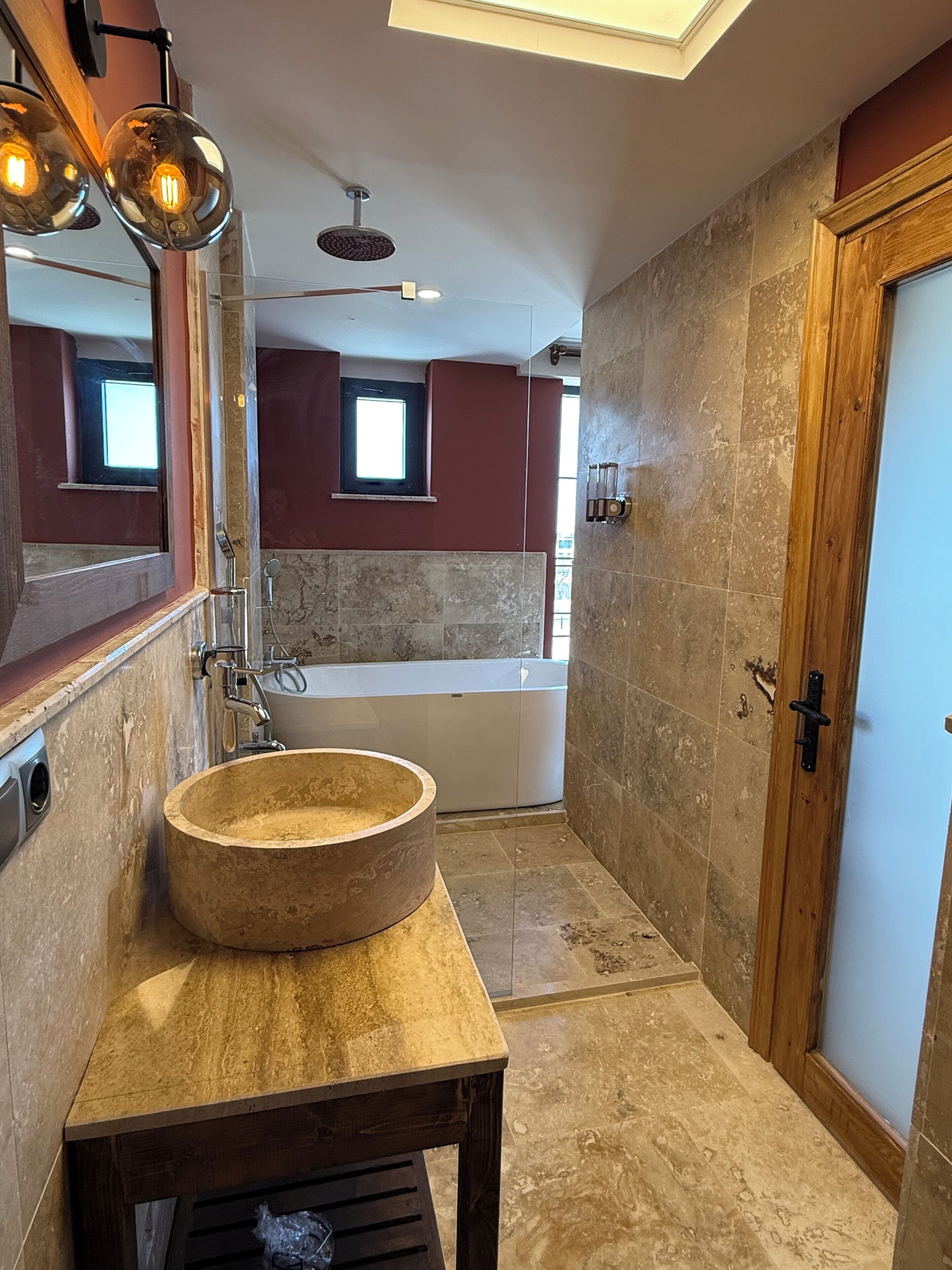 Suite Junior, balcon, vue montagne | Salle de bain