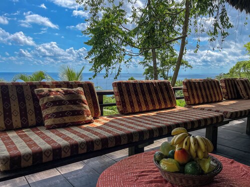 Amazing Ocean View Cabin in Playa Carate, Osa Península, Costa Rica