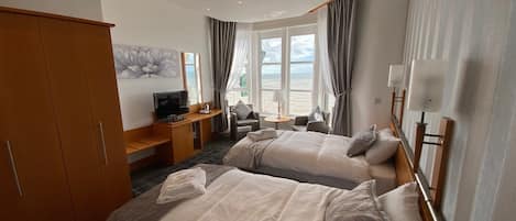 Basic Twin Room, Sea View | Free WiFi