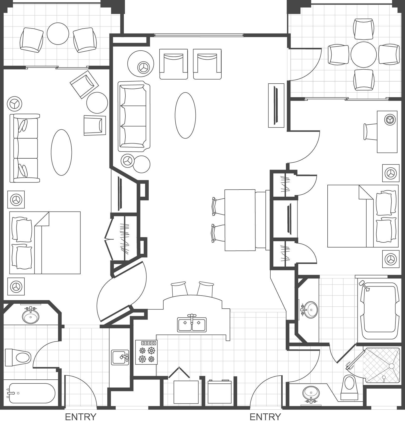 Planta do andar