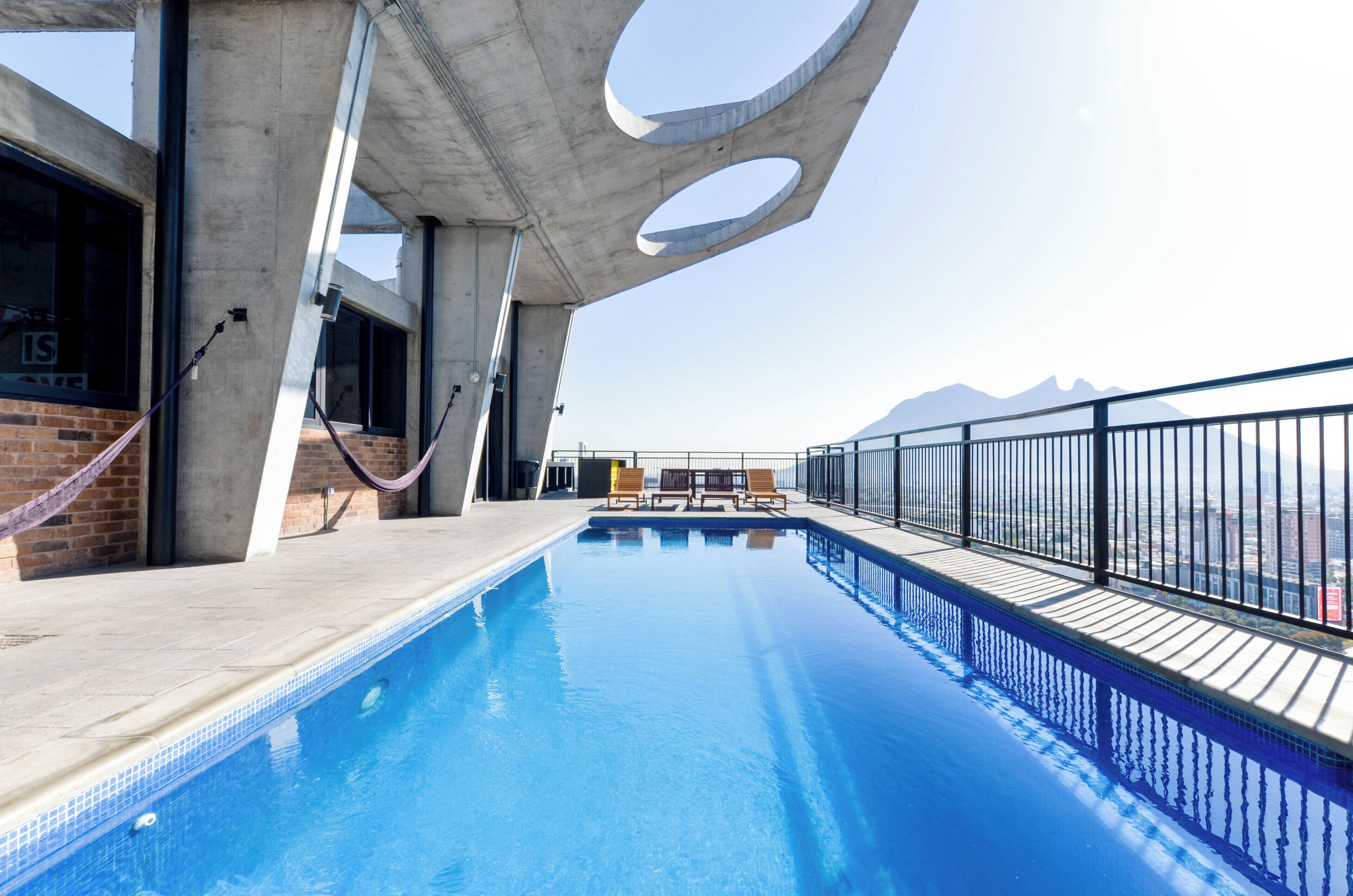 Seasonal outdoor pool