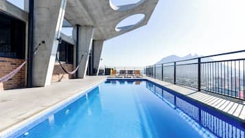 Seasonal outdoor pool