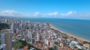 Aerial view - Cabo Branco apartment in João Pessoa, 180 meters from the beach. (JOAO PESSOA)