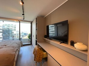 Iron/ironing board, WiFi, bed sheets - HOM I Las Condes l Parking l Wifi l Piscina l Gym (Las Condes)