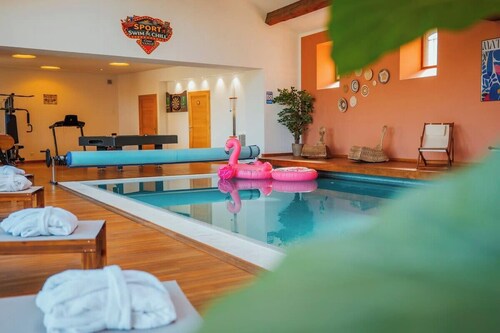 Casa Vamaë | Piscine int. & cinéma