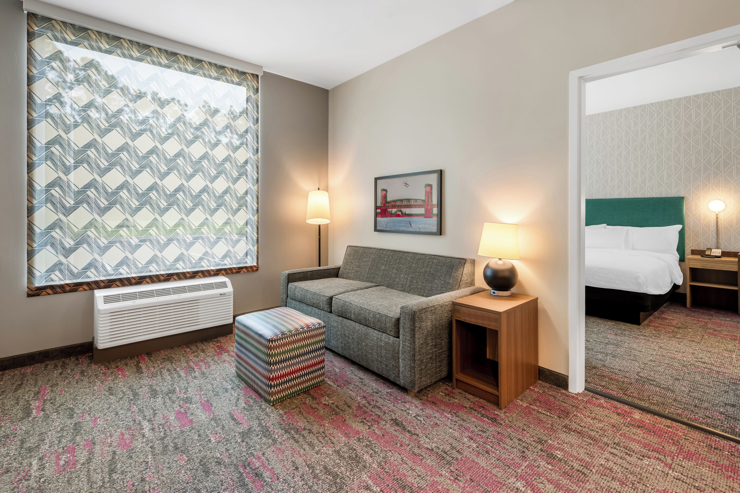 Suite, 1 King Bed, Accessible (Hearing) | Free WiFi