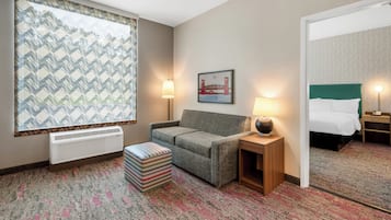 Suite, 1 King Bed, Accessible (Hearing) | Free WiFi