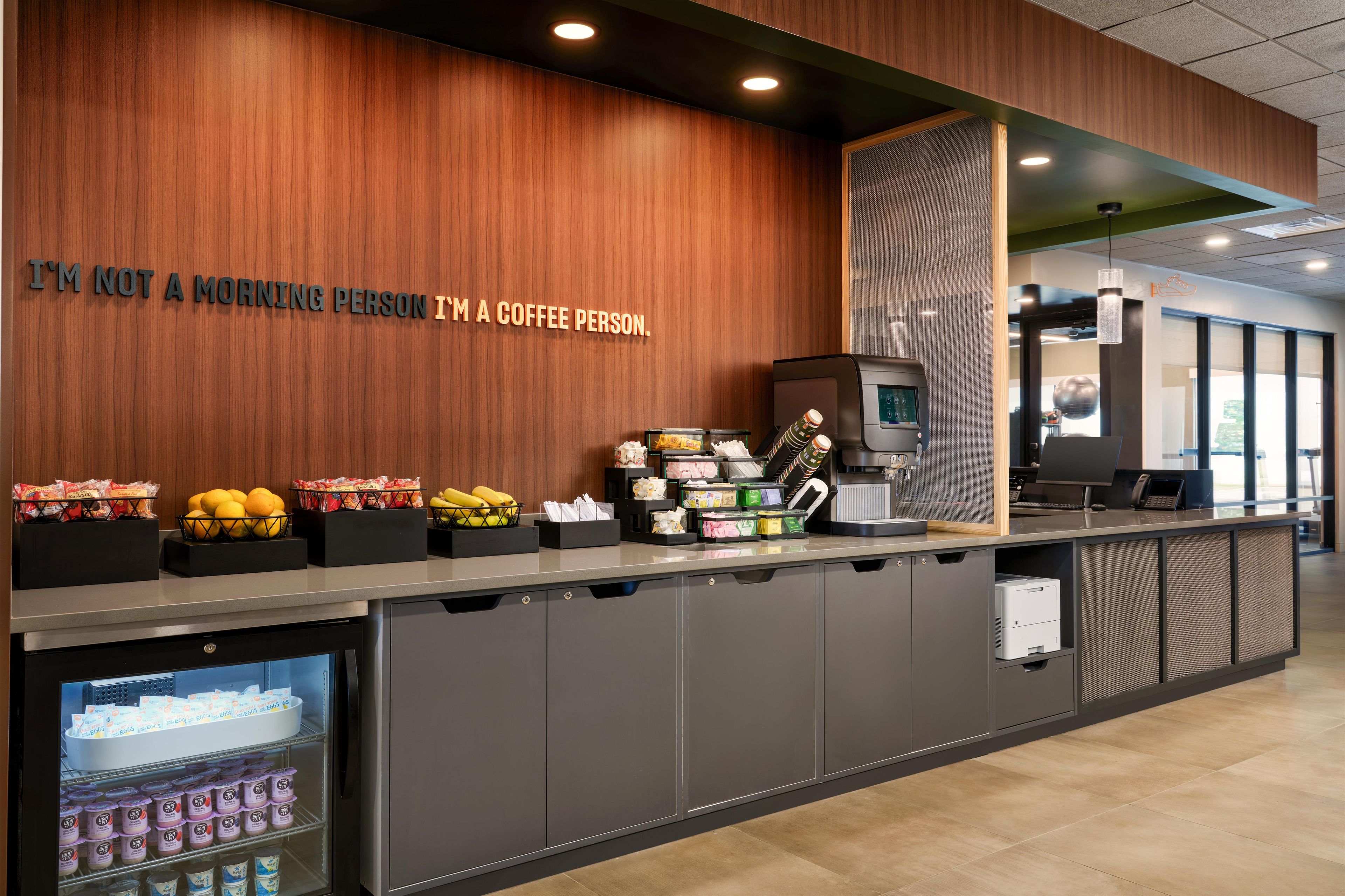 Breakfast area