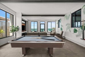 Games room - Balandras Beach Stays House 4  Beachfront w Hot Tubs (Dorado)