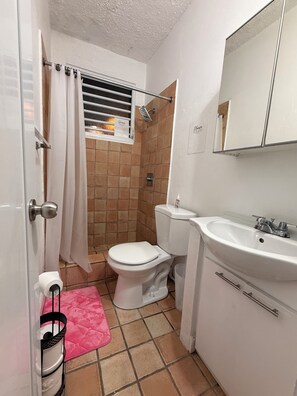 Bathroom - 3-bedroom condo in gorgeous San Juan walking distance from the beach (San Juan)