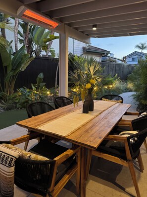 Opções para refeição ao ar livre