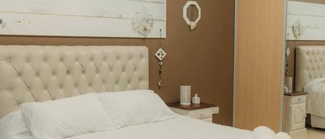 3 habitaciones, internet y ropa de cama