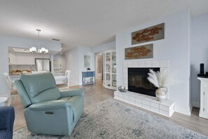Condo, Multiple Beds, Balcony, Golf View (Sea Winds Hideaway) | Living area - Sea Winds Hideaway (St. Augustine)