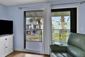 Condo, Multiple Beds, Balcony, Golf View (Sea Winds Hideaway) | Living area - Sea Winds Hideaway (St. Augustine)