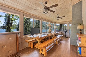 Dining - Lakeview | Dock Access | Sleeps 16 | Putting Green (Bass Lake)