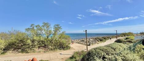 Beach nearby