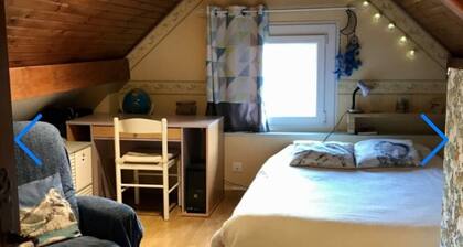 In the heart of St Laurent en Beaumont, forests, mountains and lakes.
