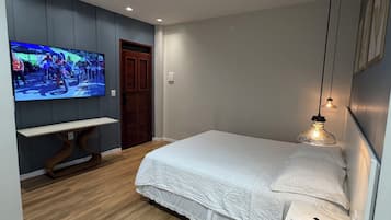 1 Schlafzimmer, BĂŒgeleisen/BĂŒgelbrett, kostenloses WLAN, BettwĂ€sche
