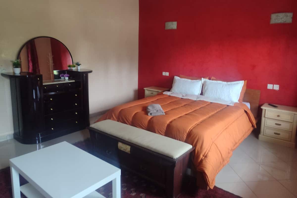 Standard Double Room, Balcony, City View | Laptop workspace, blackout drapes, iron/ironing board, free WiFi