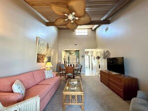 TV, books - Spot manatees from your balcony (Englewood)