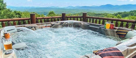 Bain à remous extérieur