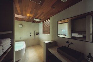 Bathroom - Ubusuna Sanami All Suite Pool Villas (Itoshima)