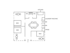 Floor plan - Tora Hotel Rikugien (Tokyo)