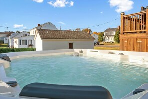 Idromassaggio all'aperto