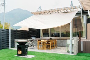 Outdoor dining - Comfy Stay Sarusawanoike (Fukuoka)